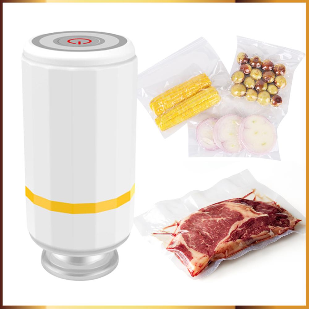 Food Vacuum Sealer Machine - 真空フードシーラー 充電式ハンドヘルド真空シーラー ポータブルミニシーラー スーヴィード調理や食品保存用
