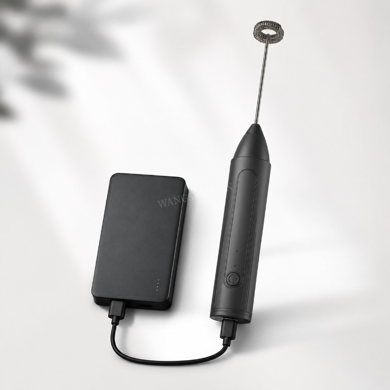 ミニミルク泡立て器 USB 充電式 3 スピードフォームメー - Electric Milk Frother Handheld のレビューと価格